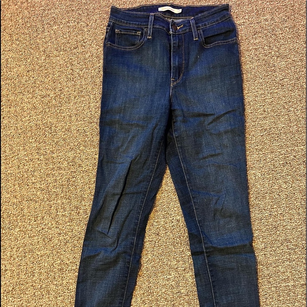 Levi’s high rise skinny jeans